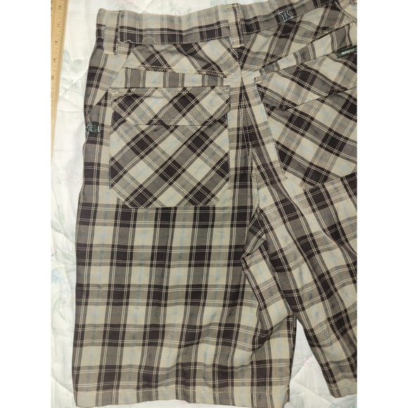 Hurley Shorts Plaid Men's Size 31 - Picture 9 of 10